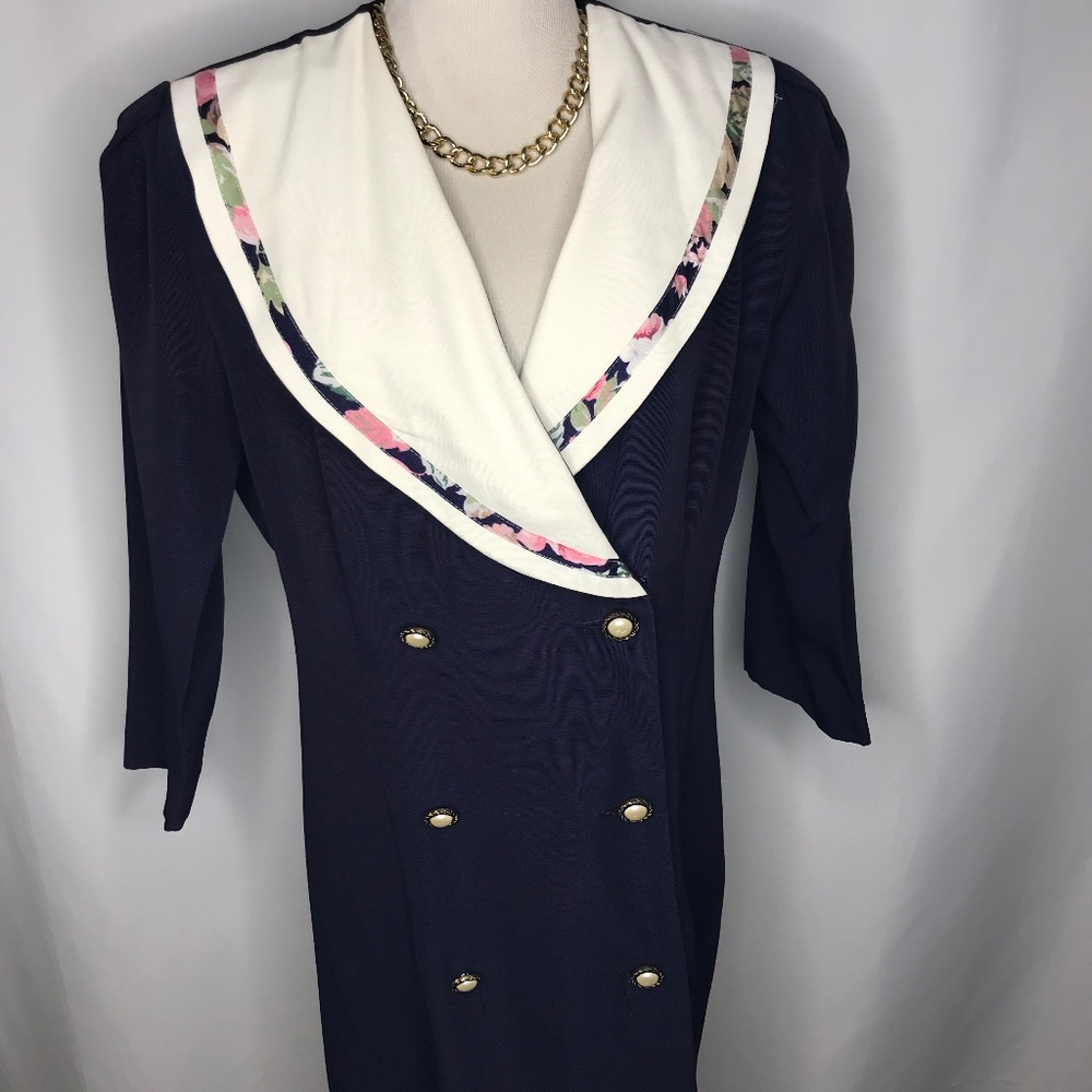Vintage 80's Dress/Tunic/Blazer